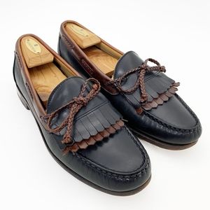 Allen Edmonds Woodstock Loafers Kilted Lace Slip